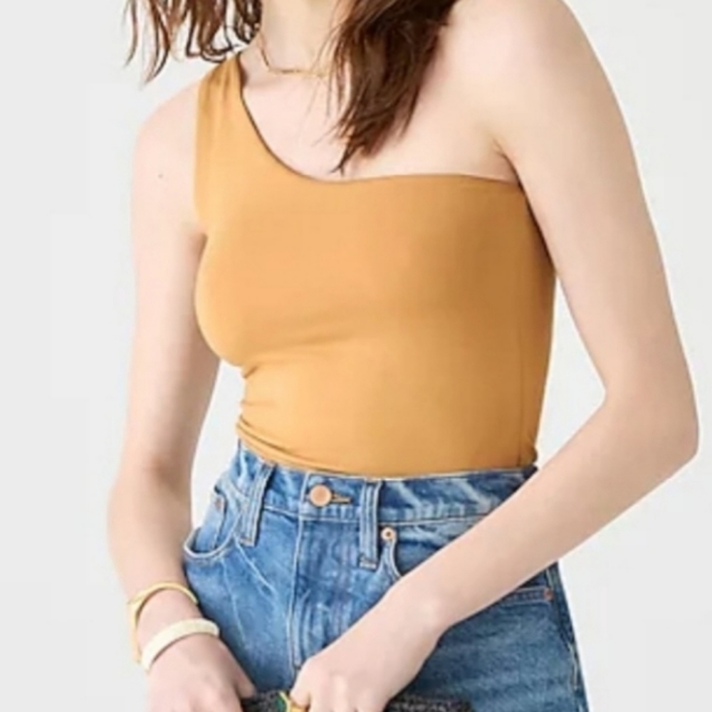 J Crew One Shoulder Tank
